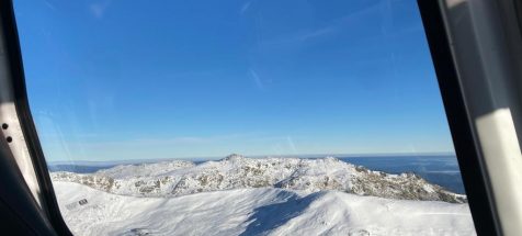 Perisher Helicopter Mountains View